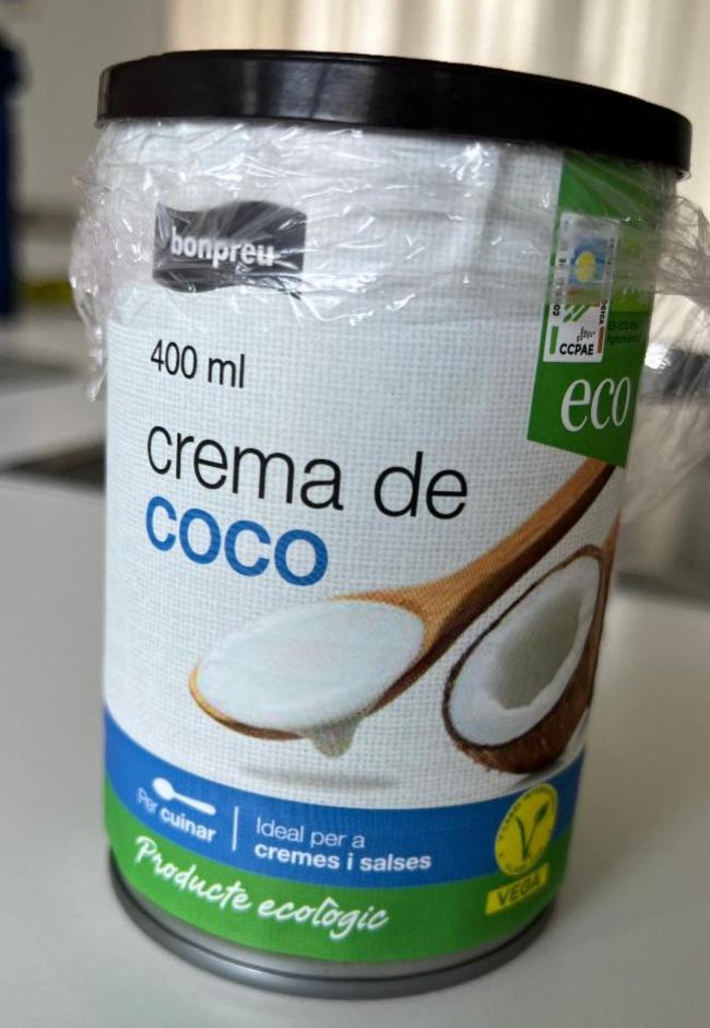 Фото - Кокосовий крем Crema De Coco Bonpreu