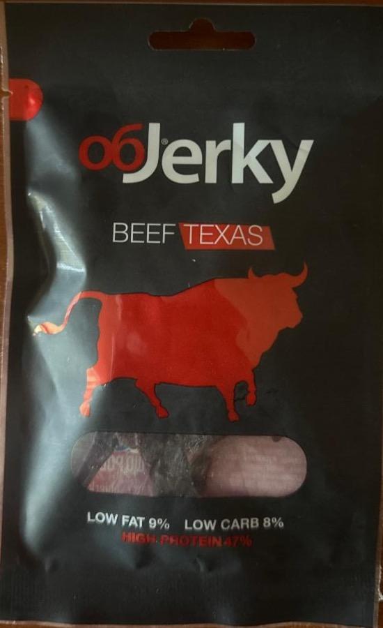 Фото - Яловичина в'ялена texas Objerky