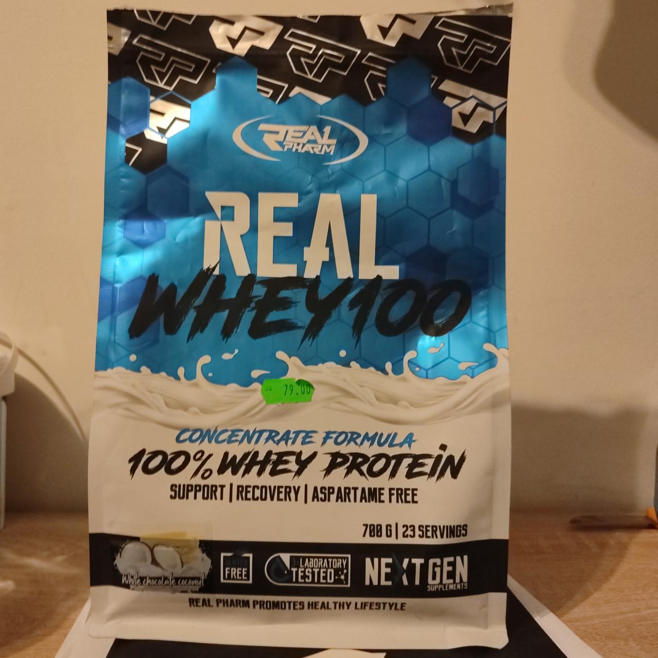 Фото - Протеїн 100% Real Whey 100 Protein Real Pharm