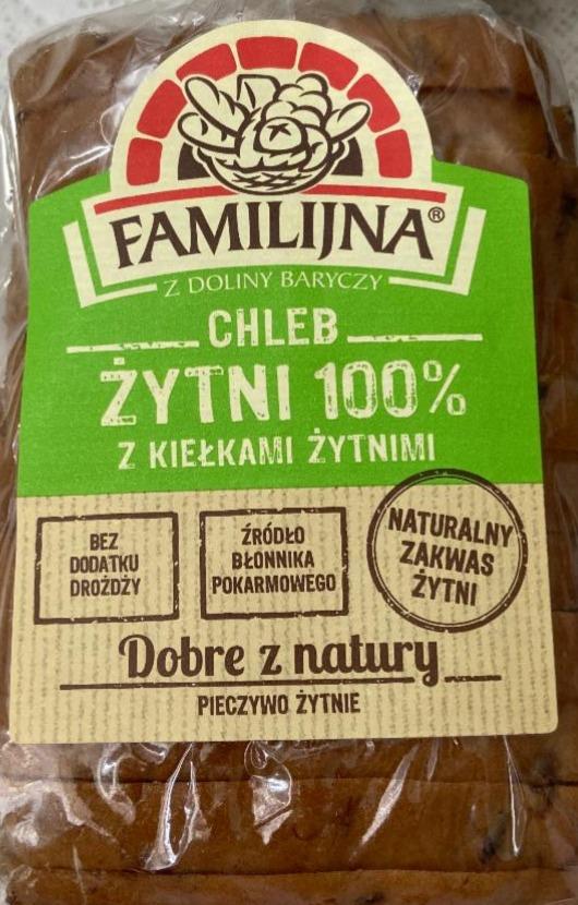 Фото - Chleb żytni 100% z kiełkami żytnimi Familijna