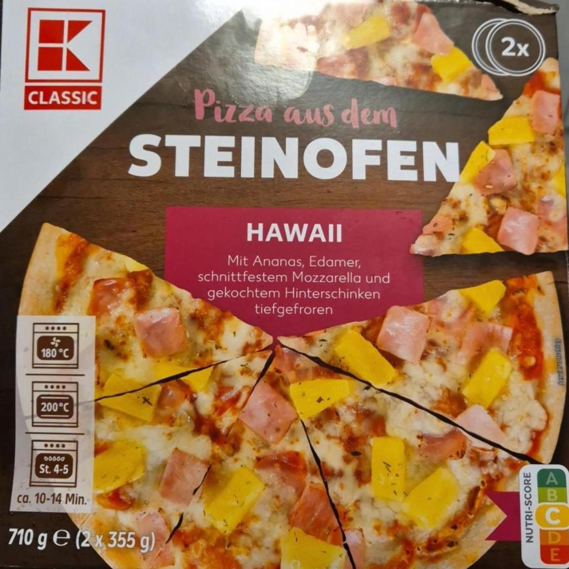 Фото - Hawaii Pizza aus dem Steinofen Kaufland classic