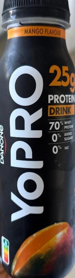 Фото - Yopro protein drink mango Danone