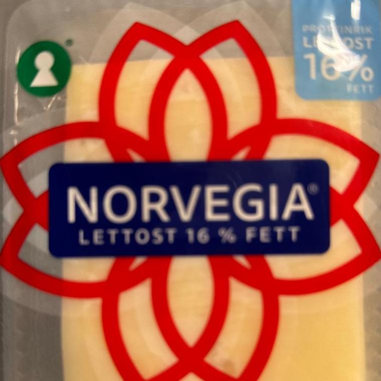 Фото - Norvegia lett 16% Tine