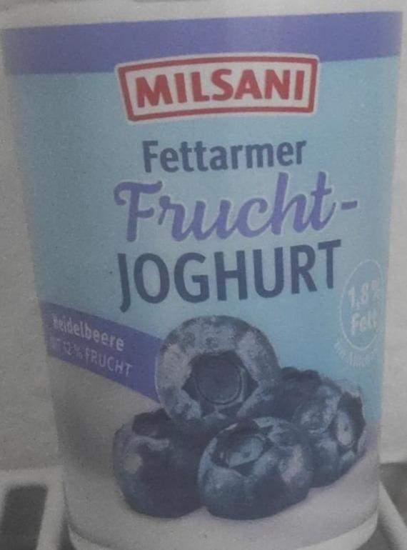 Фото - Fettarmer Frucht-Joghurt Milsani