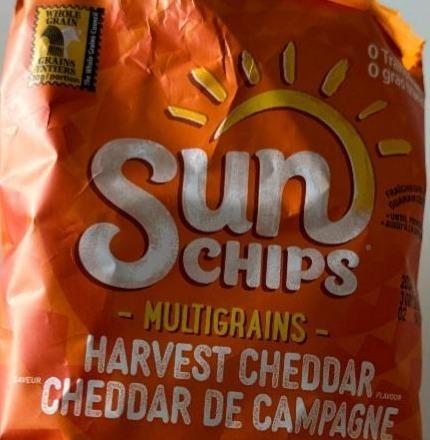 Фото - Sun chips multigrain snacks harvest cheddar Tortilla