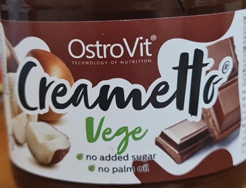 Фото - Creametto vege no added sugar OstroVit