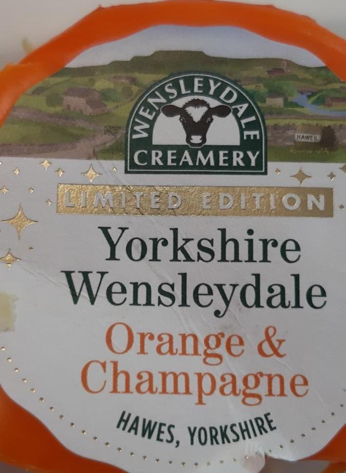 Фото - Cир Апельсин і Шампанське Wensleydale Creamer