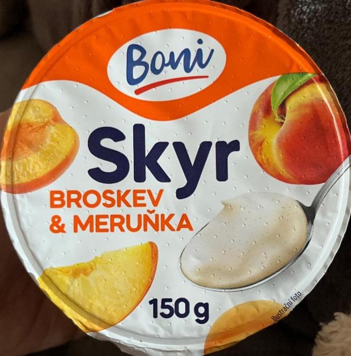 Фото - Skyr broskev & meruňka Boni