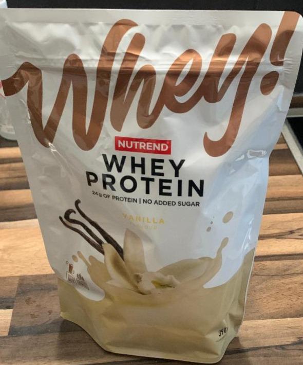 Фото - Whey Protein Vanilla flavour Nutrend