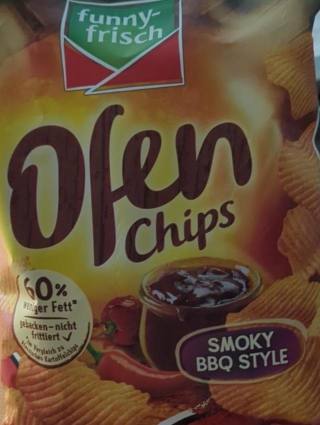 Фото - Ofen chips smoky bbq style Funny frisch