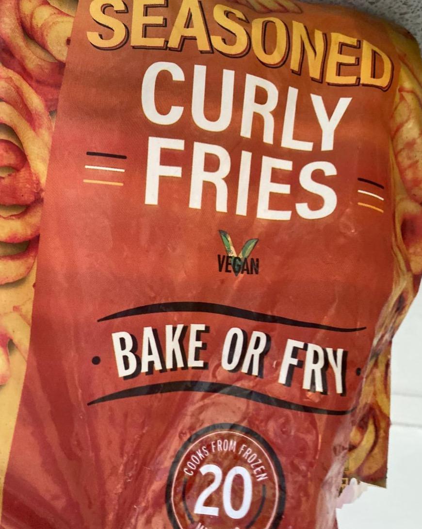 Фото - Seasoned curly fries Morrisons