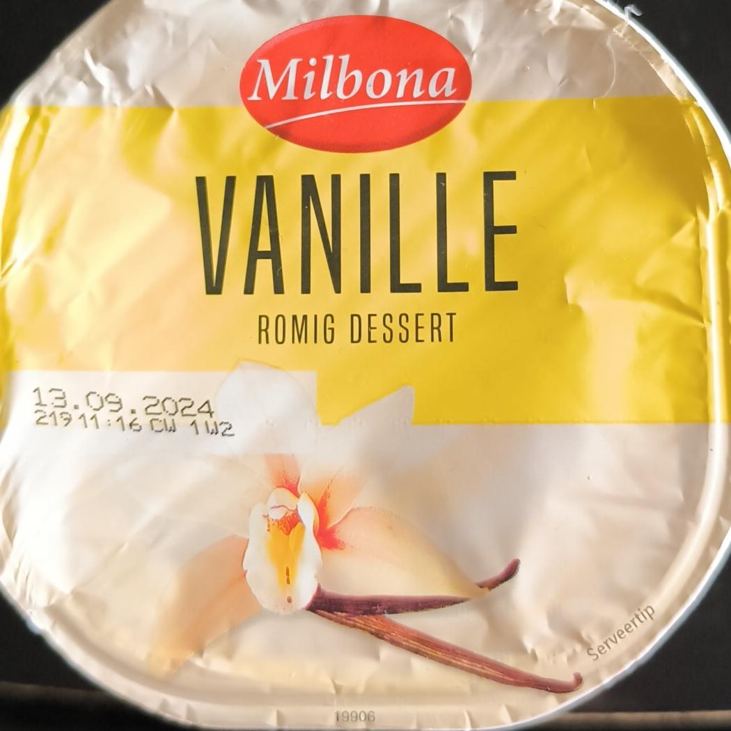 Фото - Vanille romig dessert Milbona