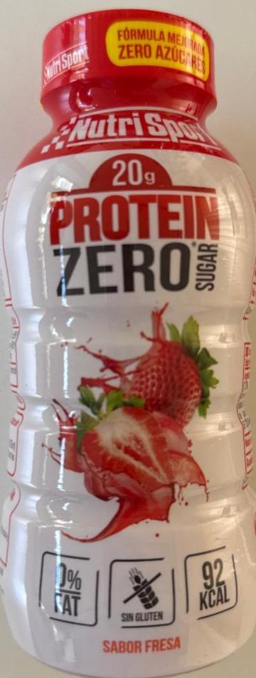 Фото - Protein zero fresa Nutrisport