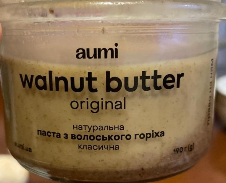 Фото - Паста з волоського горіха натуральна класична Walnut Butter Original Aumi