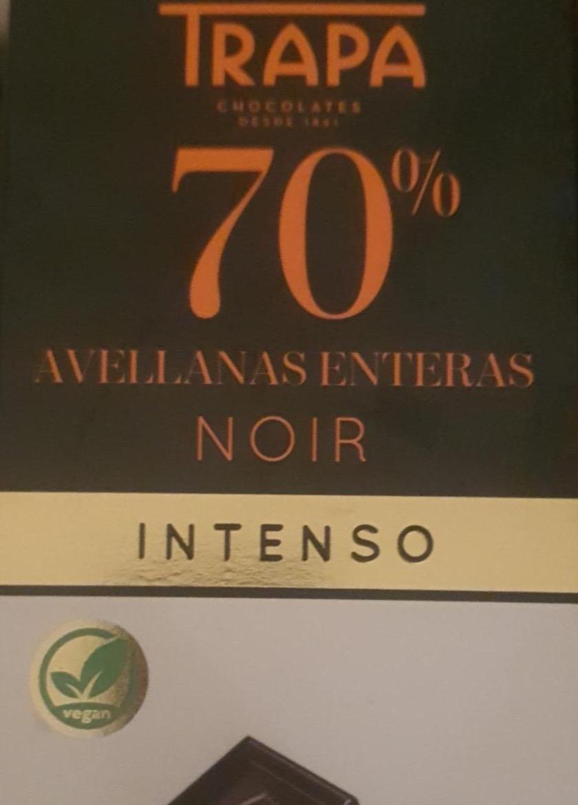 Фото - Avellanas enteras noir intenso 70% Trapa