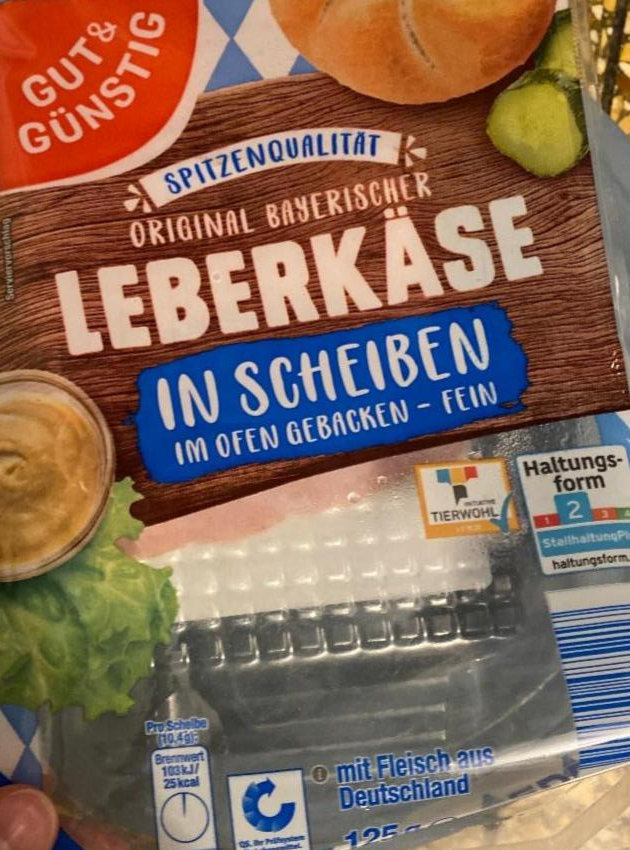 Фото - Leberkäse Gut&Günstig