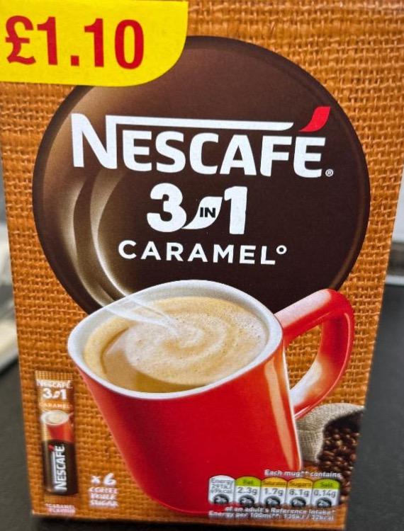 Фото - 3in1 Caramel Instant Coffee Sachets Nescafe