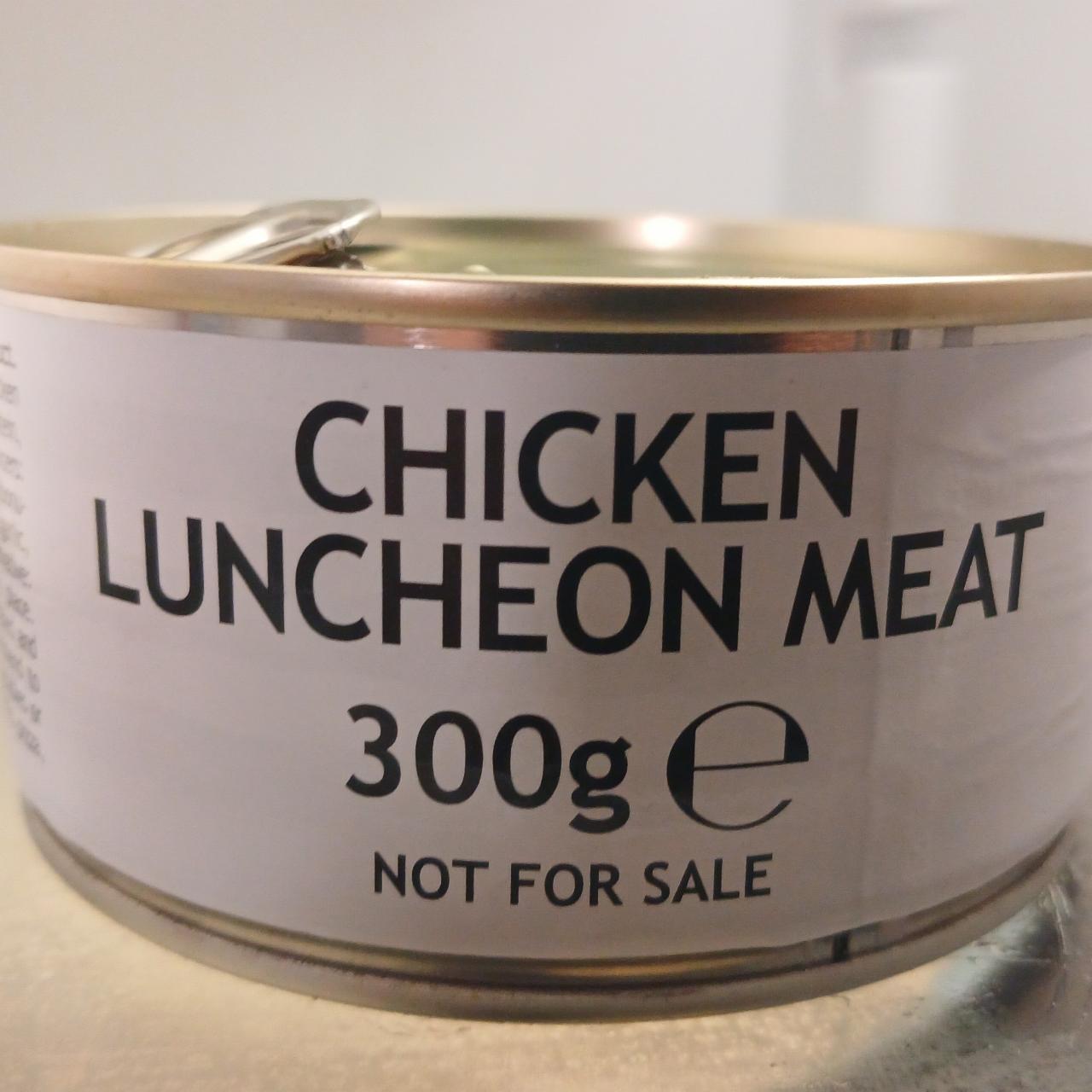 Фото - Chicken luncheon meat Not For Sale