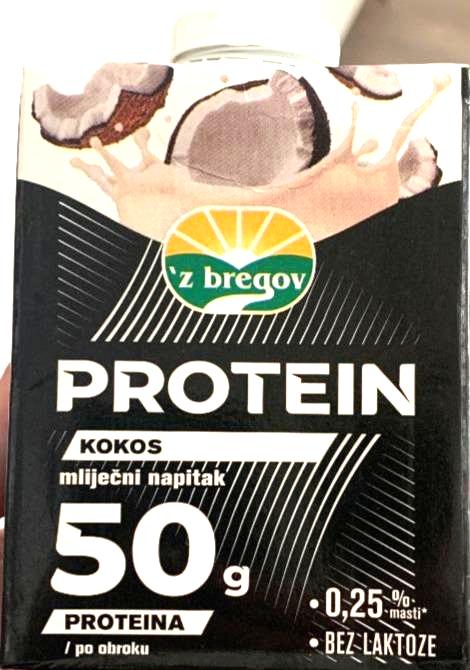 Фото - Protein kokos mliječni napitak 'z bregov