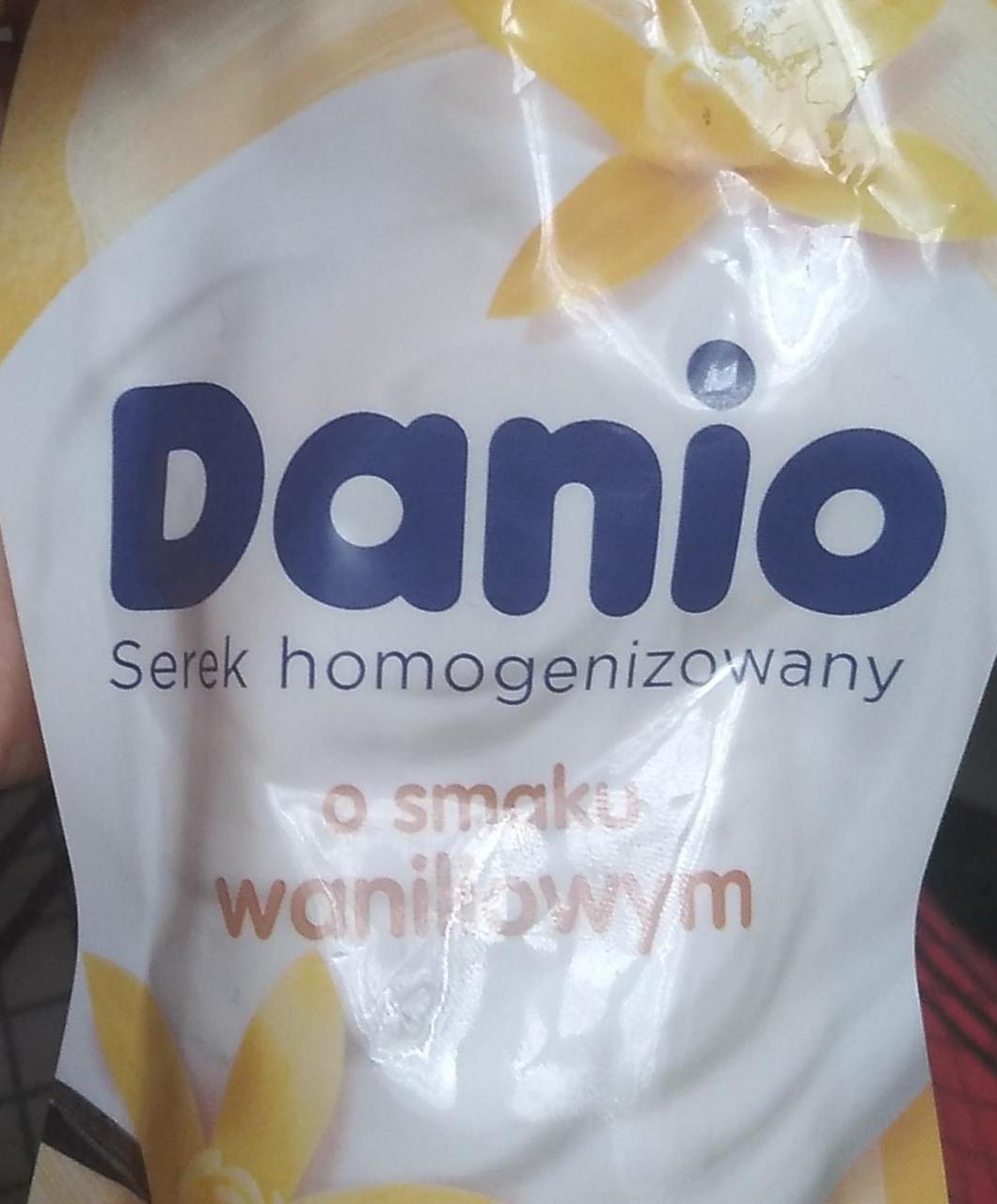 Фото - Serek homogenizowany o smaku waniliowym Danio