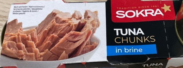 Фото - Тунець в соку Tuna Chunks In Brine Sokra