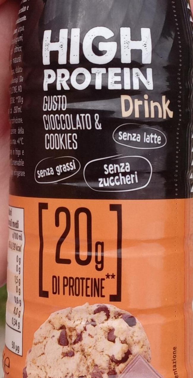 Фото - High Protein Drink Cioccolato & Cookies Lidl