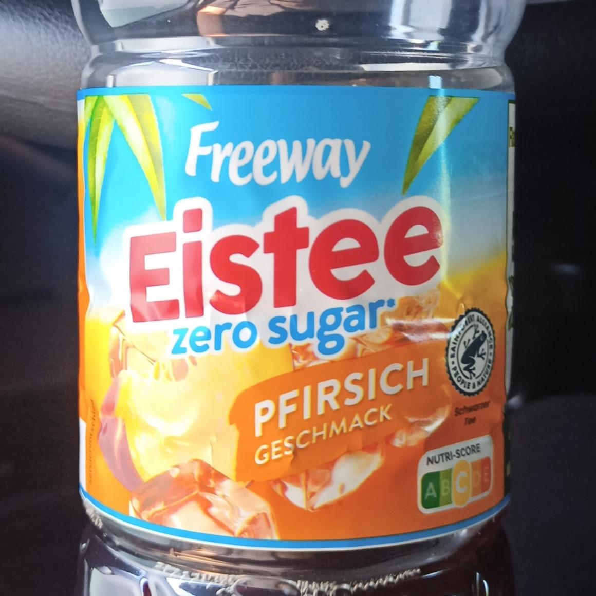 Фото - Eistee zero sugar pfirsich geschmack Freeway