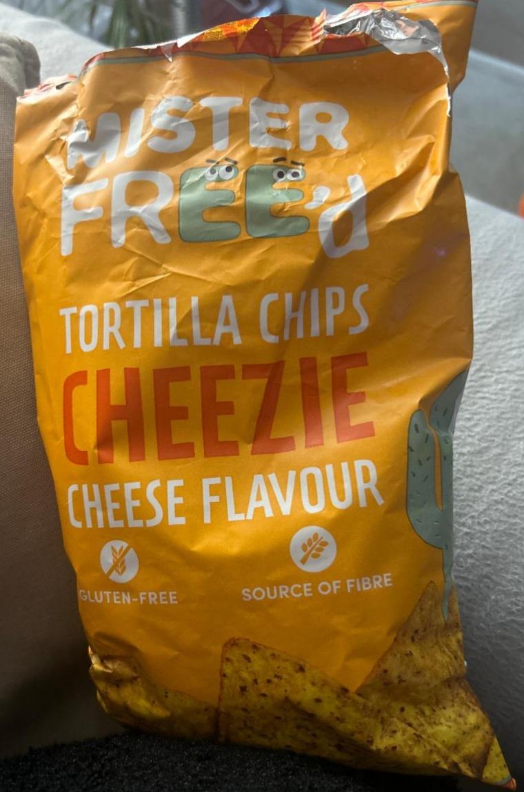 Фото - Tortilla chips cheezie cheese flavour Mister Free'd