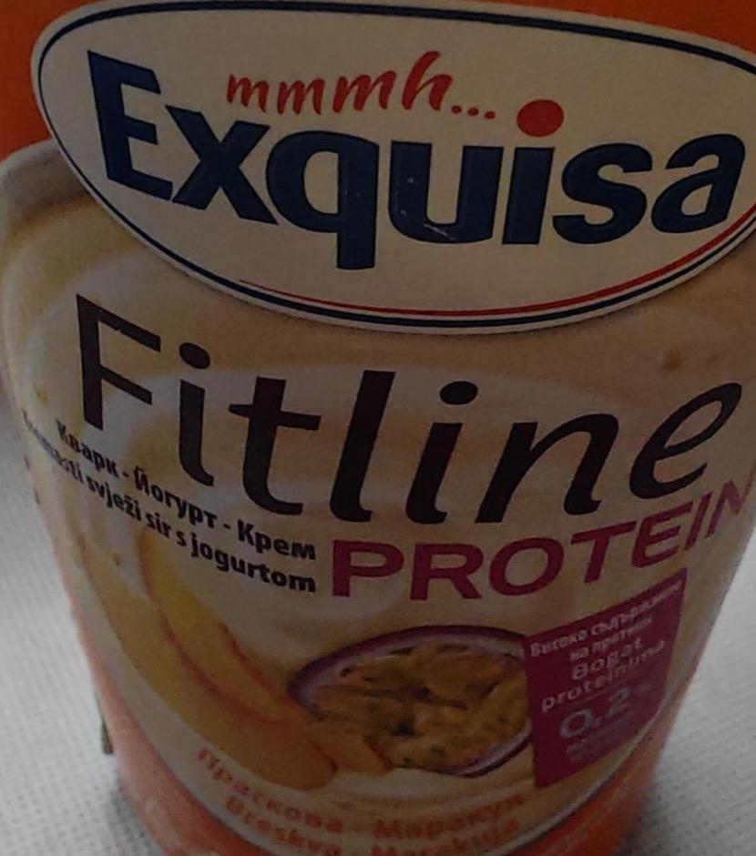 Фото - Fitline protein peach passion fruit peach and marakua skyr Exquisa