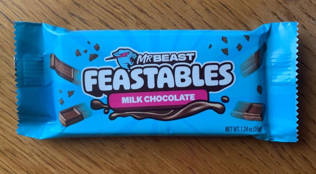 Фото - Шоколад молочний Milk Chocolate Feastables Mr Beast