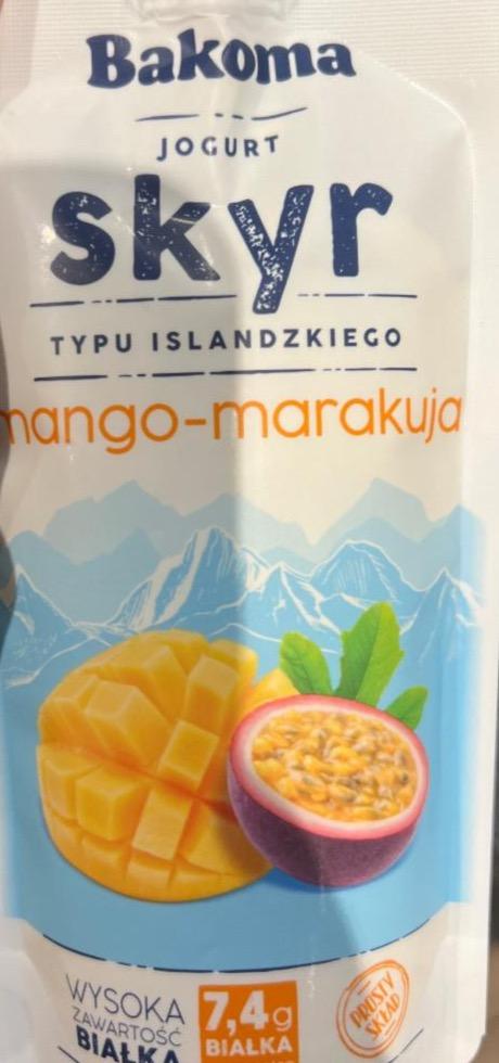 Фото - Jogurt skyr mango-marakuja Bakoma