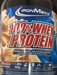 Фото - Протеїн сироватковий 100% Whey Protein в формі порошку солена карамель IronMaxx