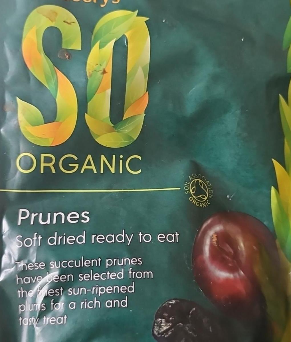 Фото - Prunes so organic Sainsbury's