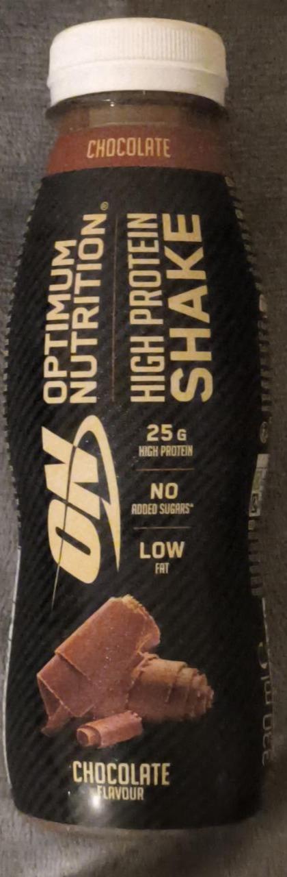 Фото - High Protein Shake Chocolate Flavour Optimum Nutrition