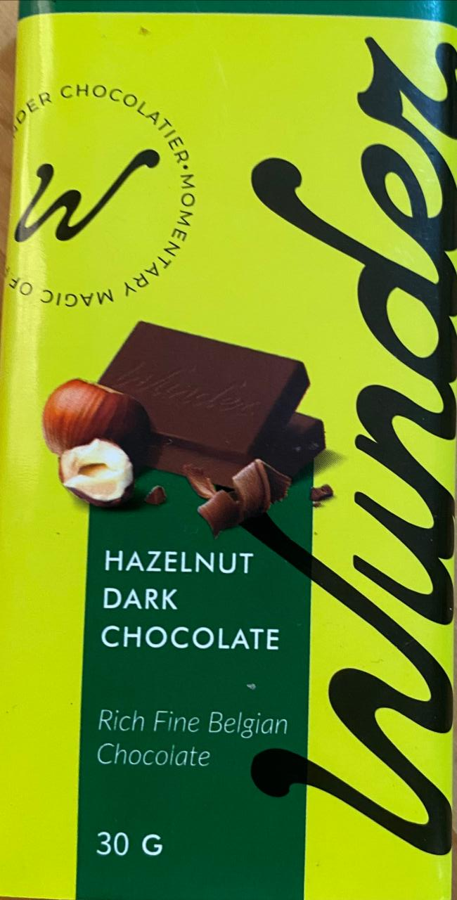 Фото - Шоколад чорний з горіхами Hazelnut Dark Chocolate Wunder