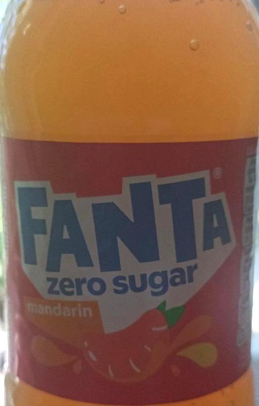 Фото - Напій безалкогольний без цукру Mandarin Zero Sugar Fanta