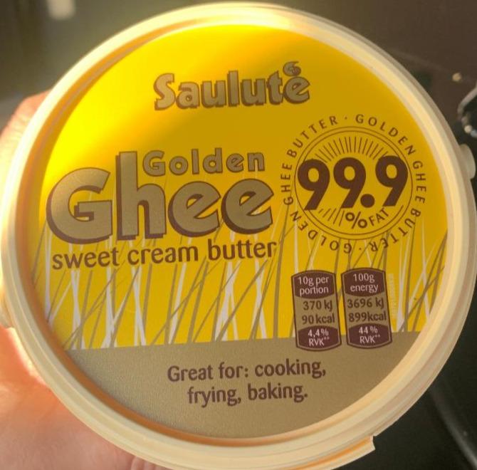 Фото - Golden Ghee sweet cream butter Saulutè