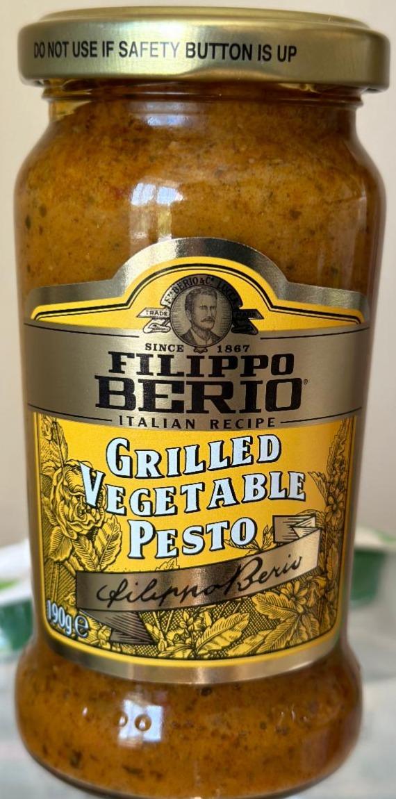 Фото - Grilled vegetable pesto Filippo Berio