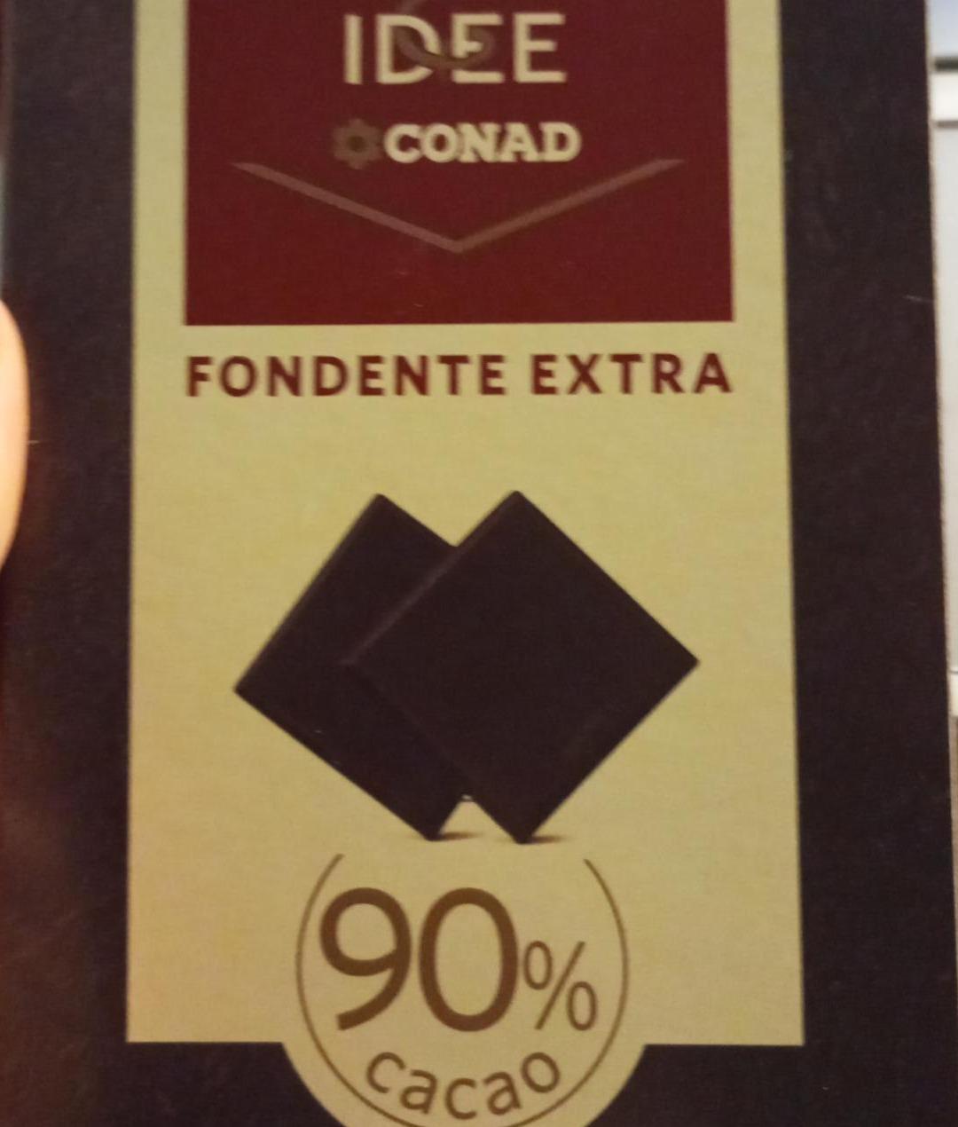 Фото - Cioccolato fondente extra 90% cacao Conad