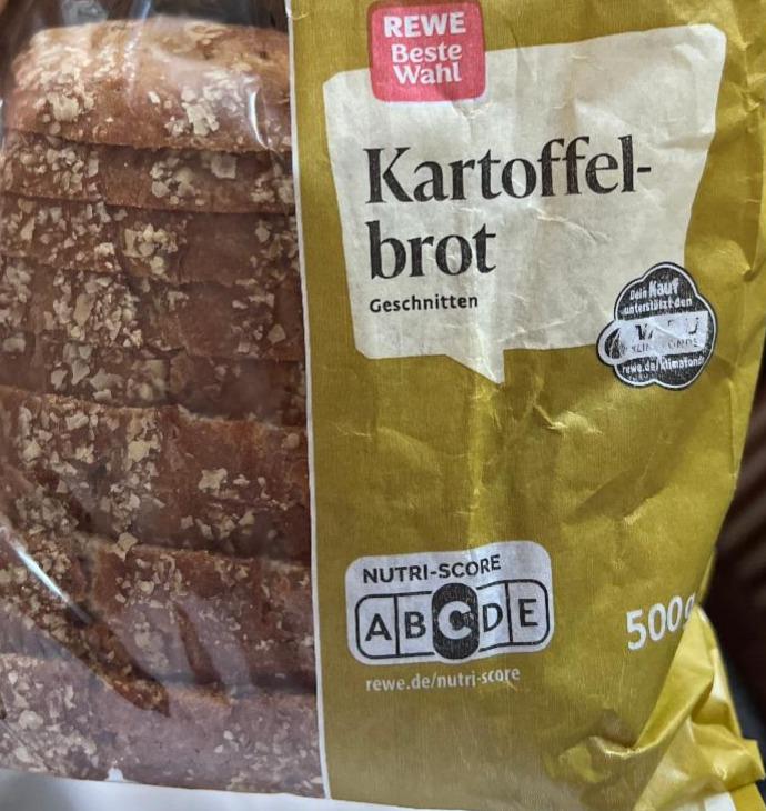 Фото - Kartoffelbrot Geschnitten Rewe beste wahl