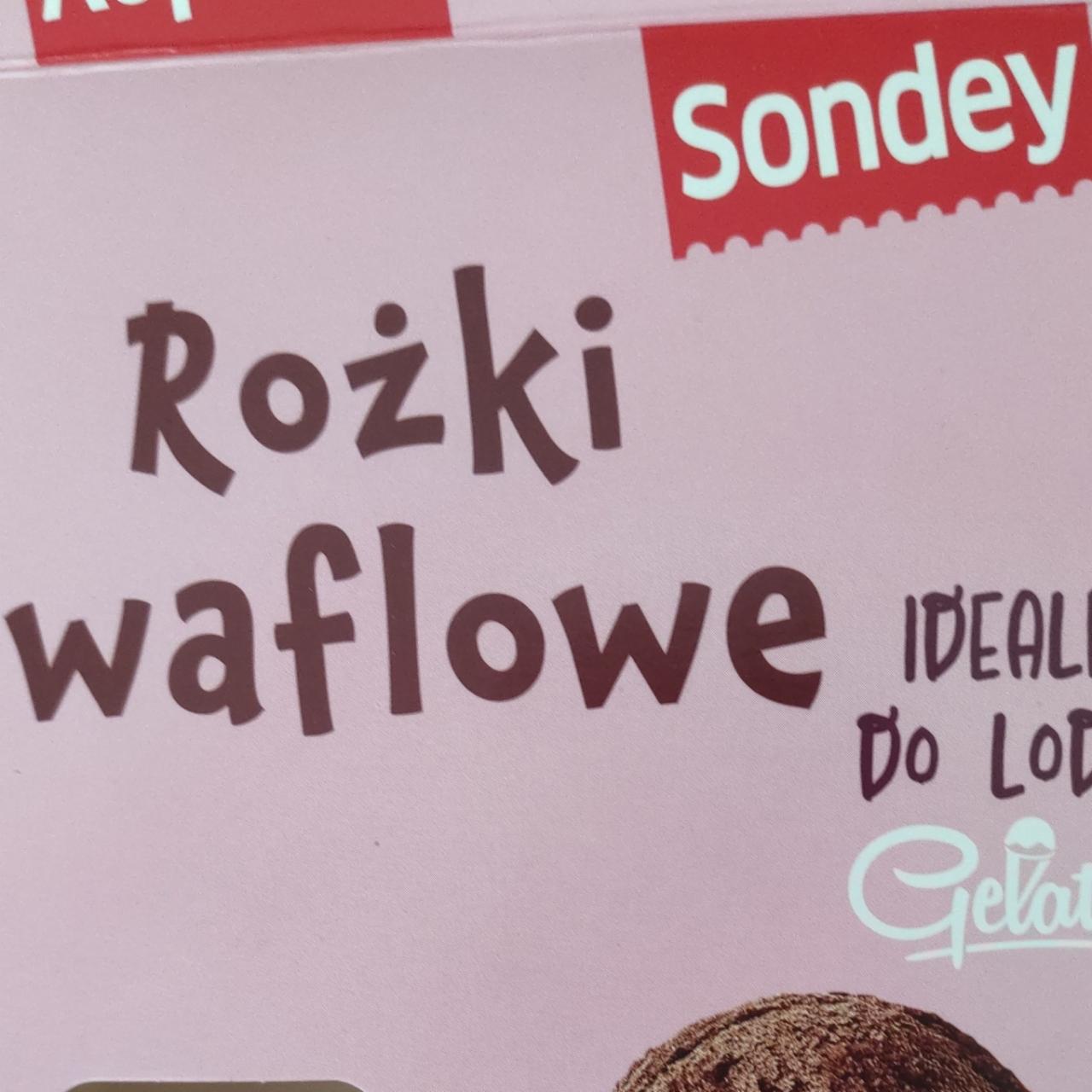 Фото - Rożki waflowe do lodów Sondey