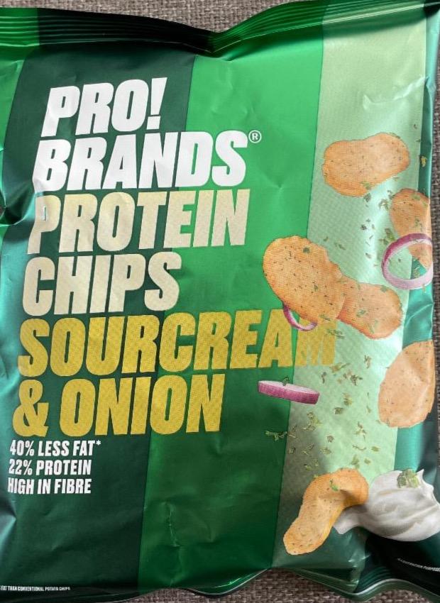 Фото - Protein Chips Sour Cream & Onion Pro!Brands