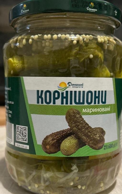 Фото - Консерви корнішони мариновані стерилізовані Домашні Продукти