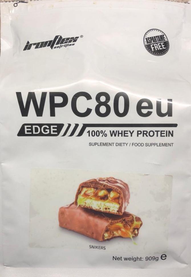 Фото - WPC80 eu Edge Instant Snickers Ironflex Nutrition