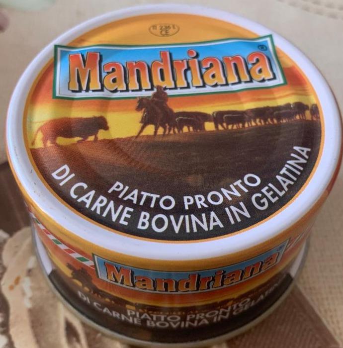 Фото - Piatto pronto di carne bovina in gelatina Mandriana