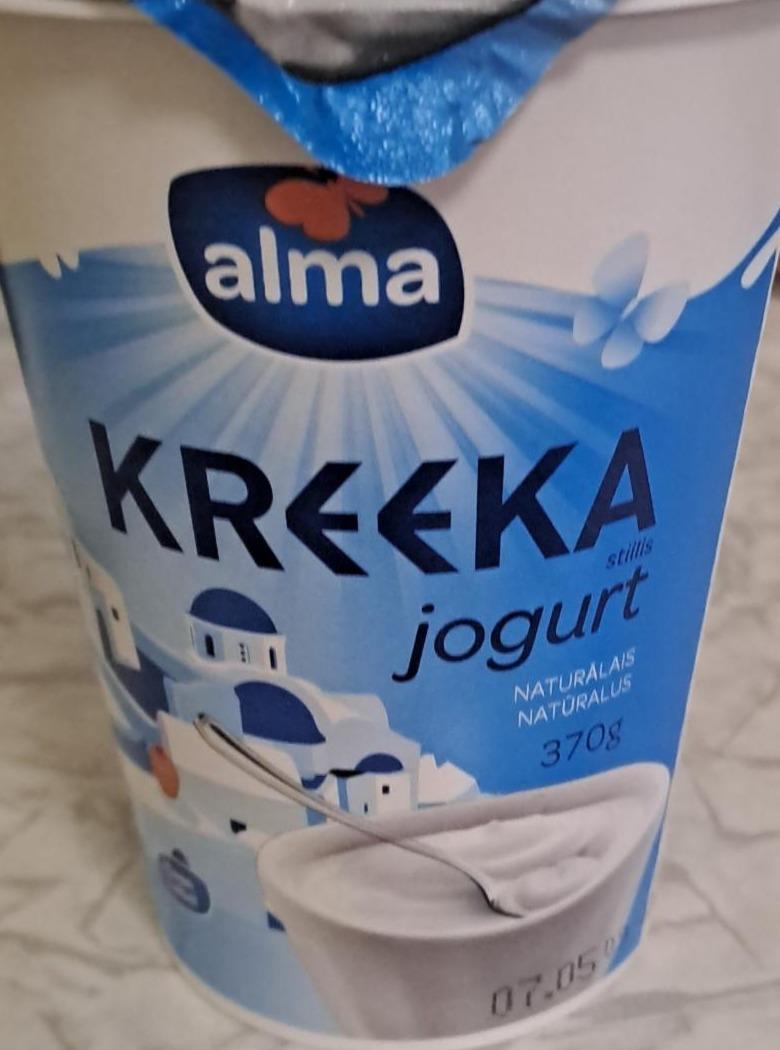 Фото - Kreeka jogurt Alma