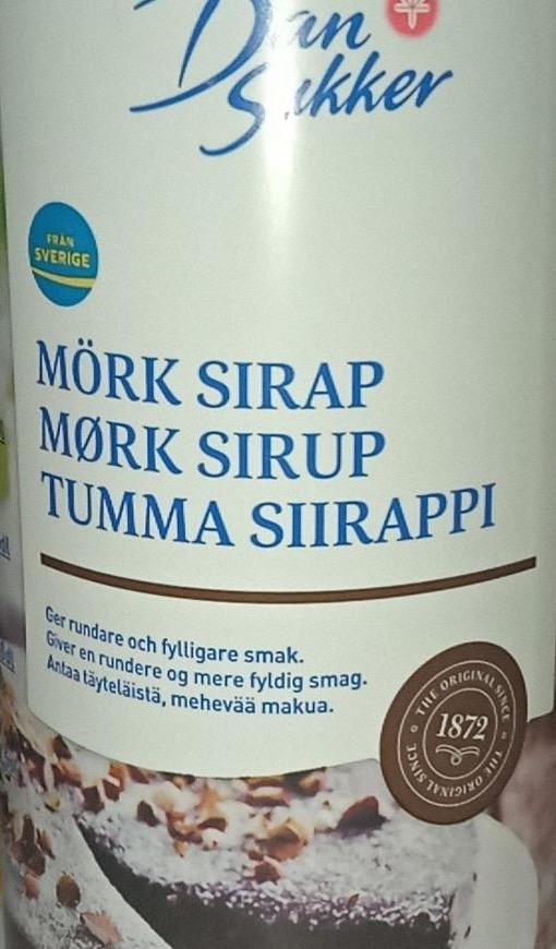 Фото - Mörk sirap Dan sukker