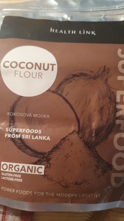 Фото - Борошно кокосове органічне Organic Coconut Flour Health Link