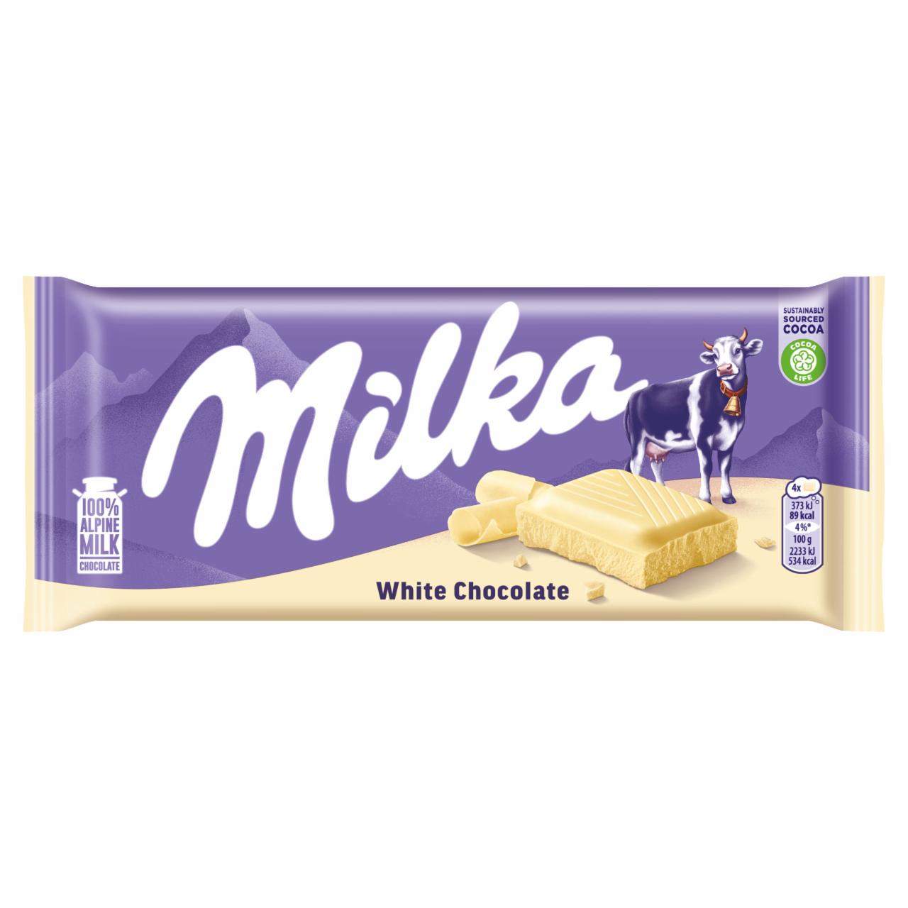 Фото - White chocolate Milka