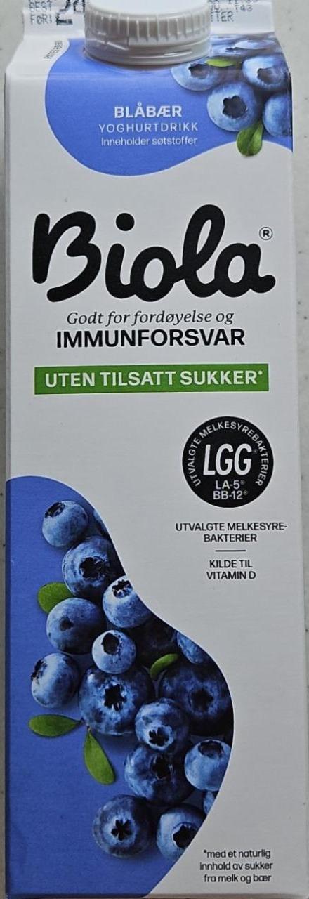 Фото - Immunforsvar uten tilsatt sukker Biola